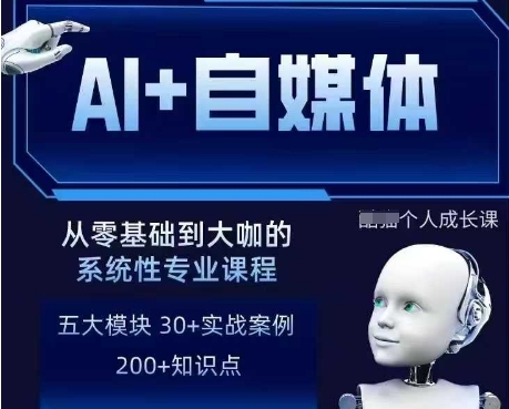 AI+自媒体+RPA变现训练营，写作变现+AI使用+SEO+多平台运营+RPA自动化-GQ头条