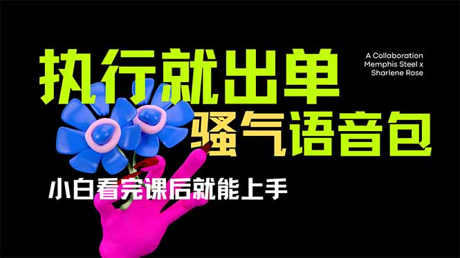 爆火全网的开车导航骚气语音包,只要执行就出单，小白看完课程就能实操...-GQ头条